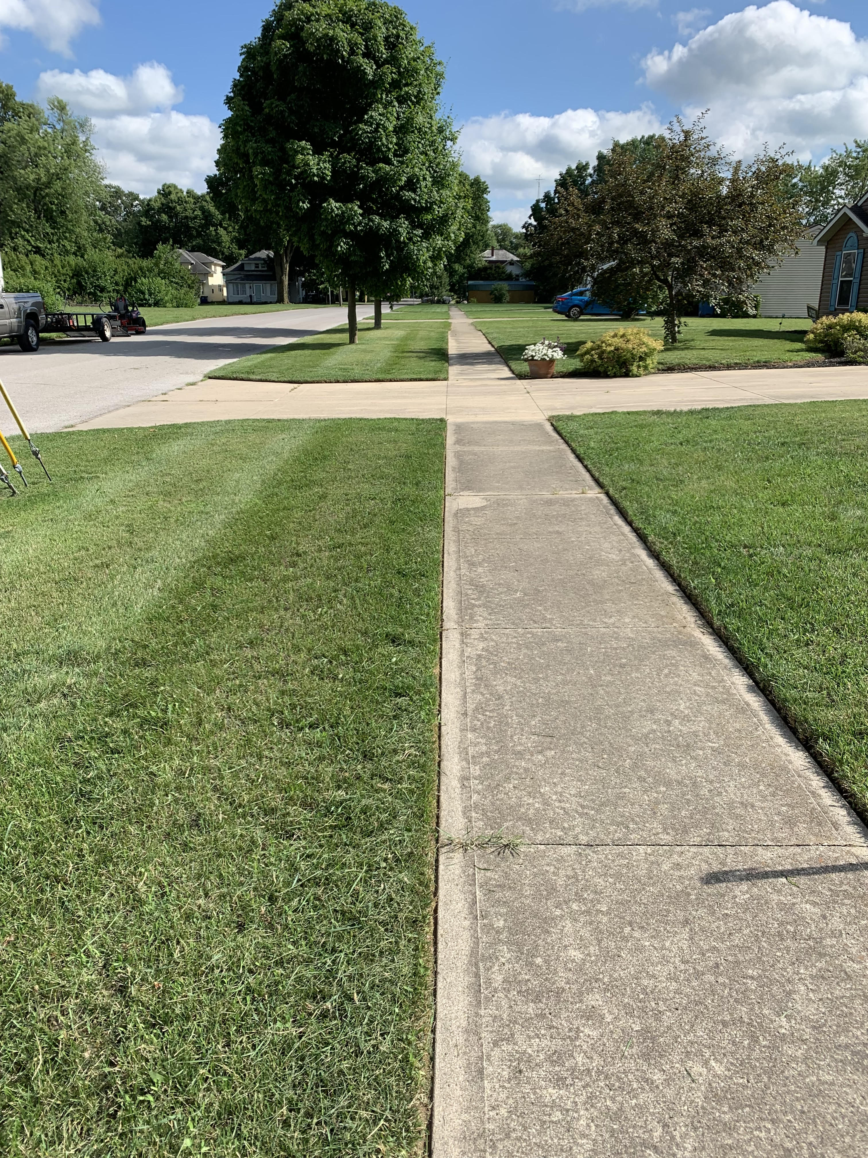 Landscaping project by Aura Lawn Maintenance